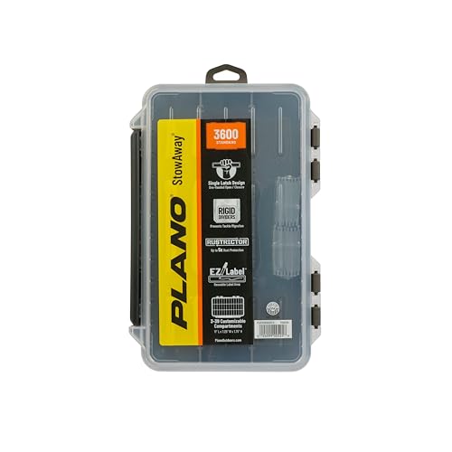 Plano StowAway 3600 Tackle Box with Rust Protection & Transparent Lid