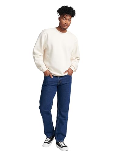 Russell Athletic Men's X-Large Dri-Power Fleece Sweatshirt, Moisture-Wicking White