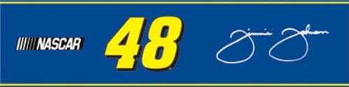 Jimmie Johnson #48 NASCAR Wall Border - Racing Decor