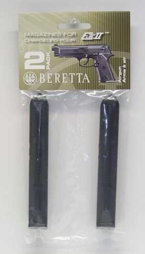 .177 Caliber BB Gun Air Pistol Magazine - Pack of 2, 19-Round Capacity