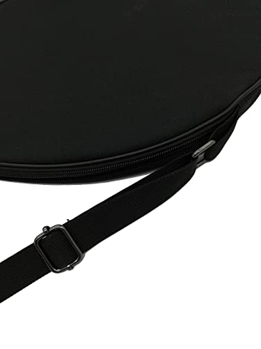 Silfrae Single Tennis Racket Cover – Lightweight Padded Bag, Black Small