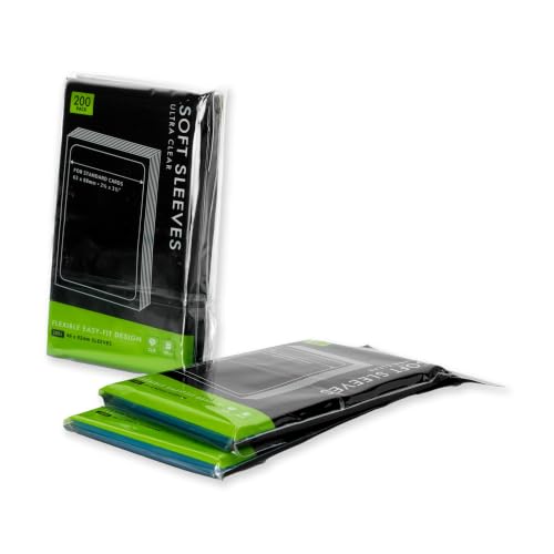 Vault X Soft Sleeves 400 Pack Penny (2 x 200) Clear Card Sleeves