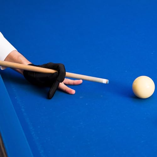 3-Finger Billiards Glove - Breathable Elastic Pool Cue Glove - One Size