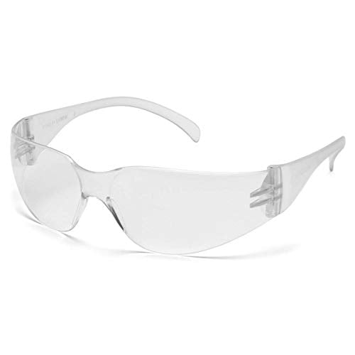 Mini Safety Glasses - Clear Lens & Clear Frame - ANSI Z87+ Certified