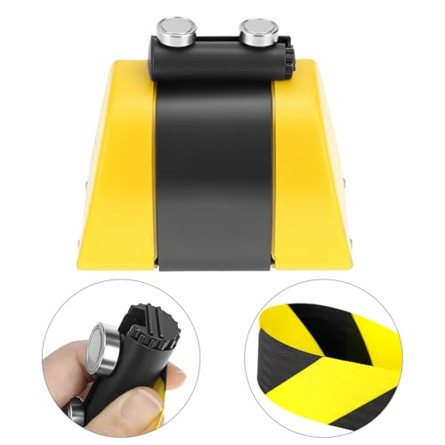 QWORK Magnetic Wall Mount Retractable Belt Barrier - Crowd Control and Safety Solution for Indoor and Outdoor Use