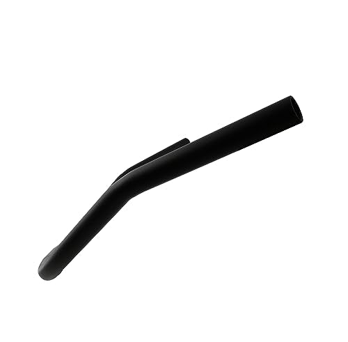 WEERAS 660mm Black Vintage Beach Bike Handlebars 31.8mm Clamp, 22.2mm End