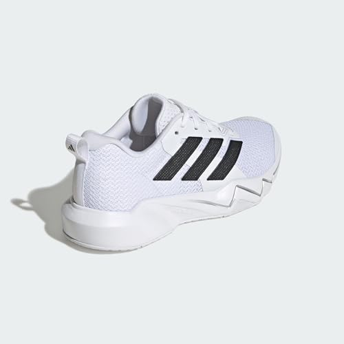 adidas Women's Rapidmove Go Training Sneakers - Pink/White/Black/Silver Metallic 8.5