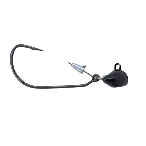 Fusion19 Underspin Fishing Jighead - 3/8oz, 4/0 Hook Size, Black