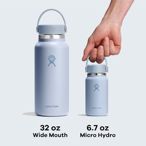 Hydro Flask Micro Bottle 6.7oz Insulated Leakproof Flask - Agave Green