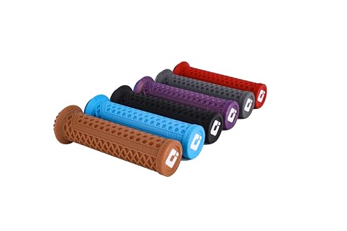 ODI MTB Lock-On Grips V2.1 Gum/White Checker – Single-Clamp System