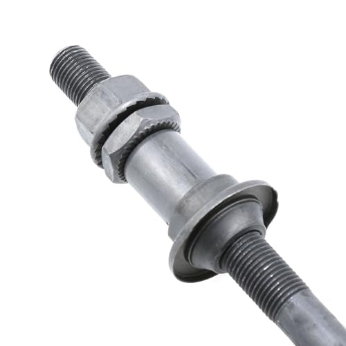 240mm Bicycle Hub Axle - 3/8 Inch Multi-Speed Rear Shaft