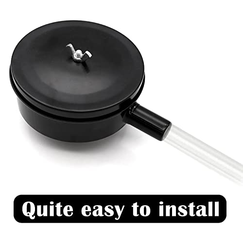 1/2" PT 20mm Thread Air Compressor Silencer Intake Filter Sound Muffler with a Replacement Element H-076