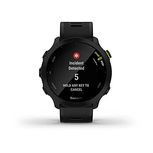 Garmin Forerunner 55 GPS Running Watch - Black (Renewed)