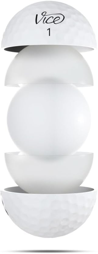 Vice Pro Golf Balls - Premium Performance for Distance & Control | 12-Pack