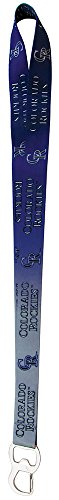 Colorado Rockies Ombre Lanyard with Carabiner Bottle Opener
