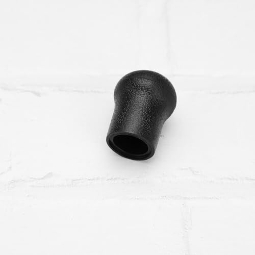 eMagTech 2pcs PVC Fishing Rod Butt Cap Protector End - 19mm, Black, 45.5x35mm, DIY Repair & Building