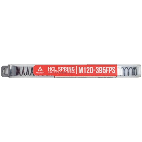 High Cycle Life Spring M120-395FPS for AEG Airsoft - Red