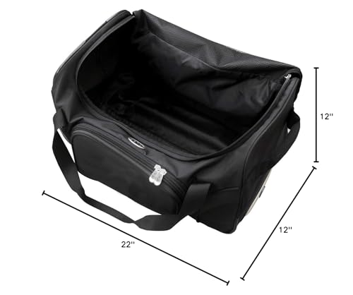 Central Florida Knights Wheeled Duffel Bag - 22-Inch Nylon