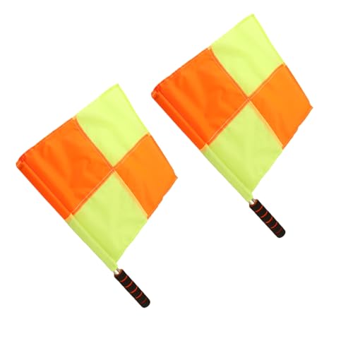 Referee Linesman Flags with Storage Bag - 2 Pack