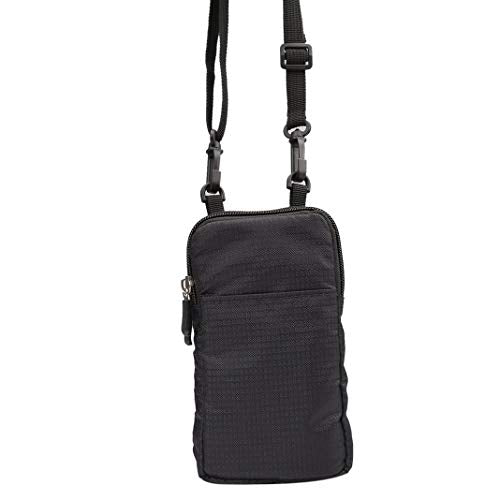 Burlife Small Crossbody Phone Bag Wallet with Shoulder Strap & Belt Clip