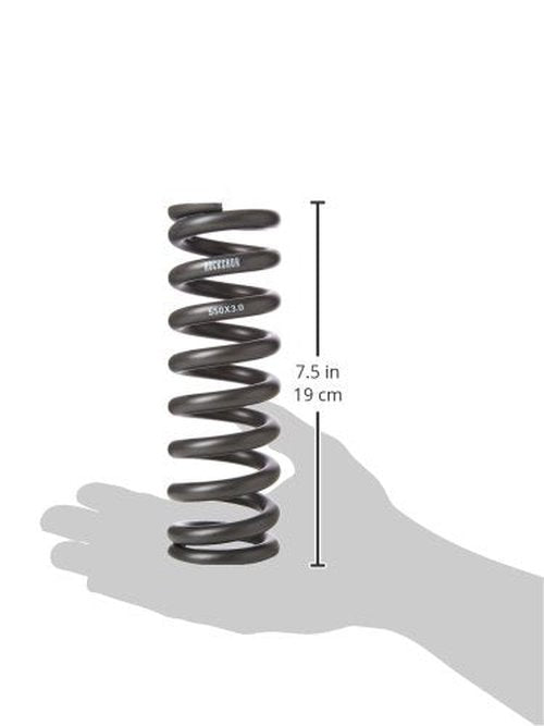 RockShox Vivid/Kage Coil Spring - 550lb, 9.5" x 3" Heavy-Duty Replacement Shock Spring for Mountain Bike Rear Suspension, Tunable Performance, Durable Steel Construction, Ideal for Service & Repair
