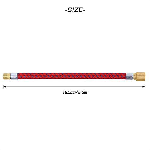 Air Pump Extension Hose for Schrader Valve - 2 Pack