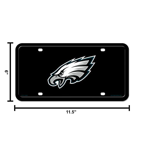 Philadelphia Eagles Metal Auto Tag - 12" x 6" Car Accessory