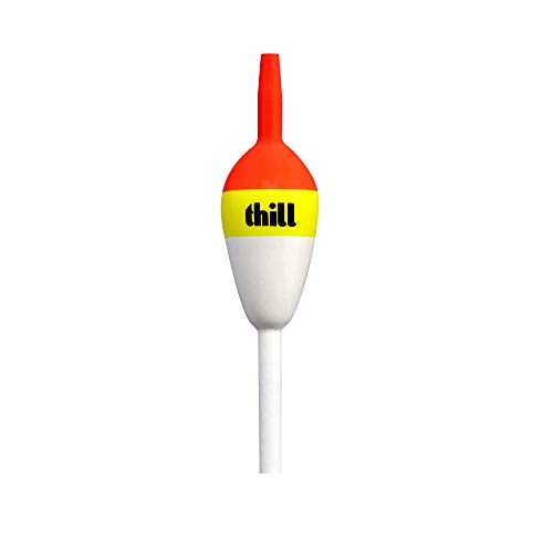 Thill Float - 3/4" Oval Slip Float, 2-Pack - High Visibility
