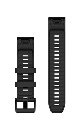 Garmin QuickFit 22mm Black Silicone Band – Watch Band</w>