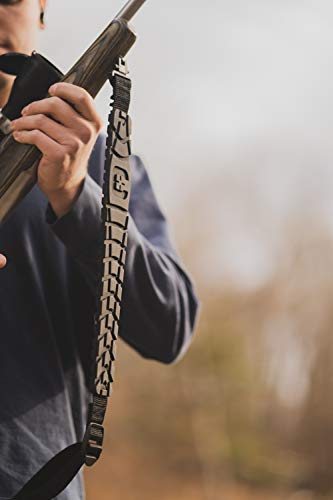 Caldwell Max Grip Slim Black Sling with Adjustable Strap Waterproof for Hunting & Shooting