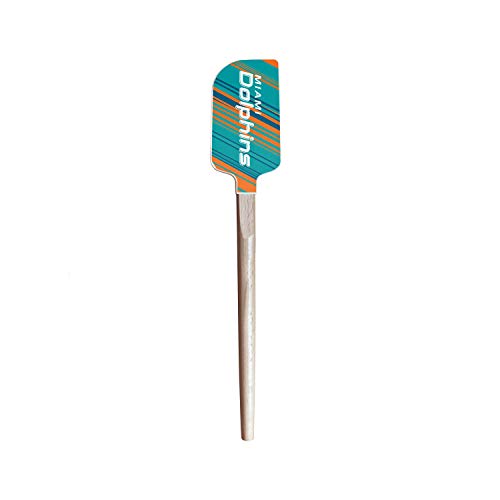 Miami Dolphins Large Silicone Spatula - Heavy Duty 13"