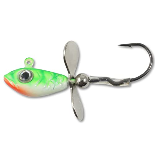Whistler Jig - UV Pink Tiger 1/8 Oz Fishing Lure