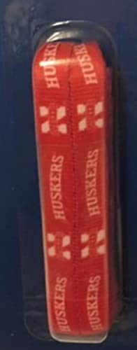Nebraska Cornhuskers Team Color Shoe Laces - 54"