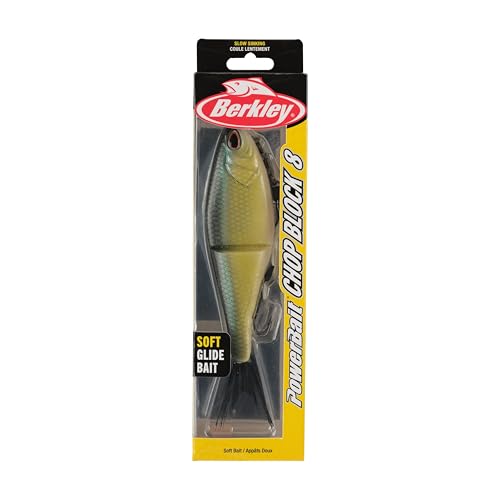 Berkley PowerBait Chop Block Soft Glide Bait - Honeypot / 8in, 2.2oz