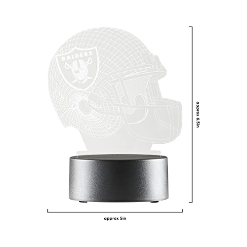 NFL Desk Light - Las Vegas Raiders Helmet - Team Color
