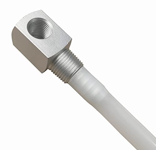 12 Inch Fuel Withdrawal Boat Gas Tank Pick Up Tube with Strainer - Adjustable Length
