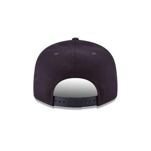 New Era Navy Wool Snapback Hat for Men