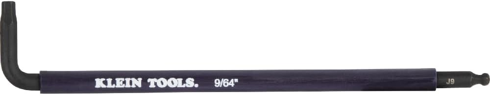 Klein Tools 18-Piece Hex Key Wrench Set - Color Coded, SAE & Metric, Long Arm & Ball End