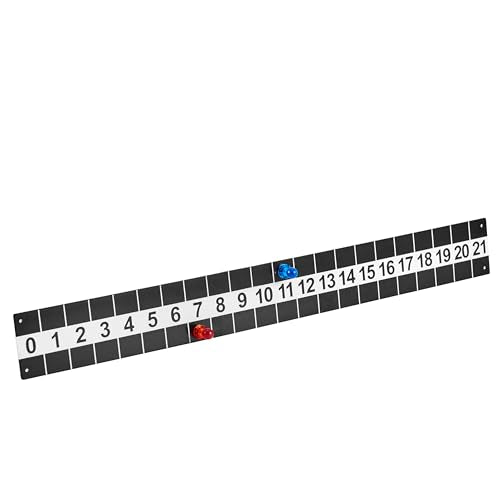 Durable Steel Scoreboard with Magnetic Keepers for Cornhole Boards - One Scoreboard
