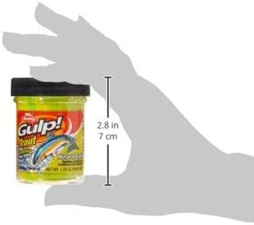 Berkley Gulp! Trout Fishing Dough Bait - Natural Scented Formula for Enhanced Catch | 2 oz
