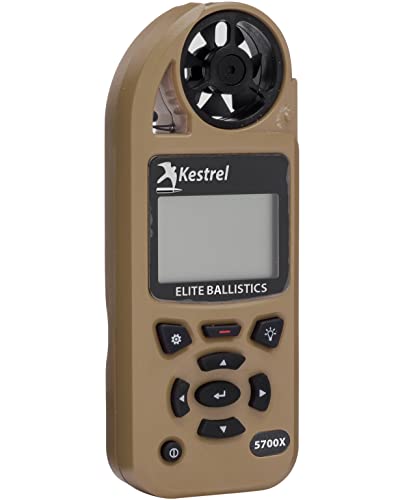 Kestrel 5700X Elite Weather Meter with Applied Ballistics - Tan