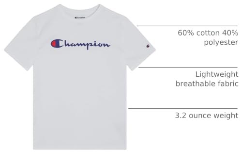 Boys' Short Sleeve Logo T-Shirt - X-Large White