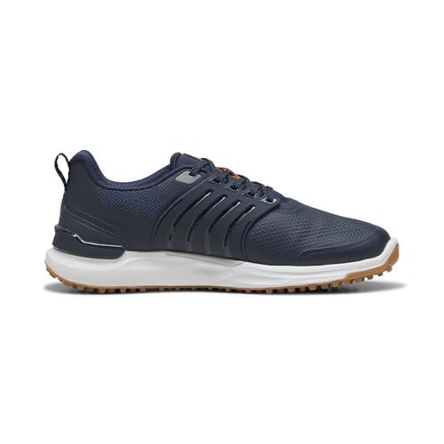 Men's Golf Shoes - Puma Ignite Elevate 2 - Size 10.5 Deep Navy/Puma Silver/Gum