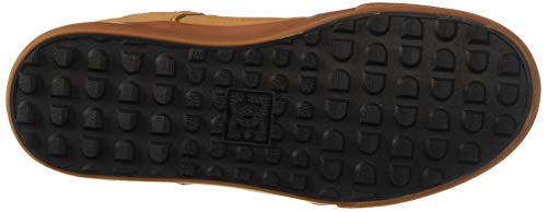 DC Unisex-Child Pure HIGH-TOP WNT EV Skate Shoe, Wheat, 6 M US Big Kid