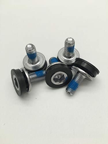 M8 Bike Crank Arm Bolts - 8mm Square Taper Bottom Bracket Screws - 2 Pcs