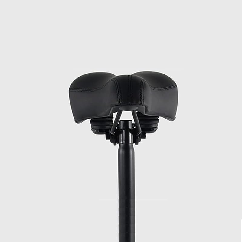 Bike Seat Clamp Adapter for Standard Rail Saddles - Black