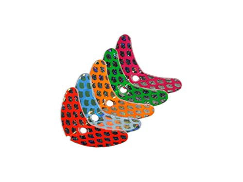 Mack’s Lure Smile Blade Assorted 5-Pack - Scale 1.1 Inch Fishing Lures