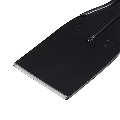 uxcell Putty Scraper 2" ABS Plastic Spatula Drywall Patch Repair Spreader Wall Covering Smoother Black 4Pcs