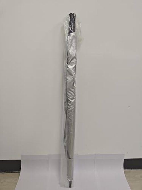 KEYHOT Golf Umbrella UV Protection, 62 Inch UV Blocking SPF large Umbrellas for Sun Protection Windproof Heavy Duty Vented Double Canopy (Silver/Black)