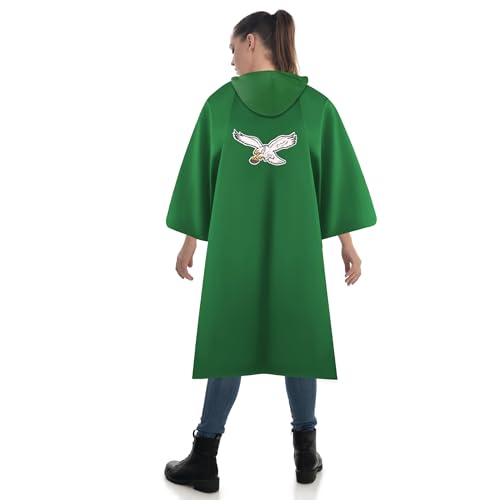 NFL Waterproof Rain Poncho - Philadelphia Eagles Team Color